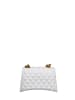 Marc Ellis Handtasche in LIGHT GRAY AND BRASS