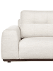 Beliani 2-Sitzer Sofa LAURILA in Beige/Braun - (W) 170 x (H) 71 x (L) 92 cm