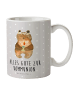 Mr. & Mrs. Panda Kinderpott Bär Kommunion mit Spruch in Grau Pastell