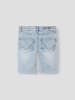 name it Shorts in Light Blue Bleached Denim
