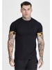 SikSilk T-Shirt in black