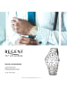 Regent Armbanduhr Regent Metallarmband silber groß (ca. 40mm)