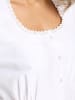 Sieh an! 3/4-Arm-Bluse in weiß
