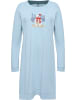 Erwin Müller Single-Jersey Nachthemd in eisblau