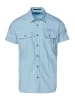 KOROSHI KurzÃ¤rmliges hemd. in blau