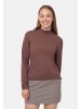 DANISH ENDURANCE Rundhalspullover Heritage Merino Cashmere in brown