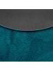 Pergamon Hochflor-Teppich Silky Rund in petrol