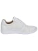 Caprice Sneaker in WHITE/SILVER