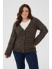 KAFFE curve Strickjacke KCmarina Loose fit in Black Coffee Melange