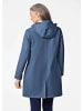 GOLDNER Kurzgröße:  Wetterfeste Regenjacke mit Kapuze in rauchblau