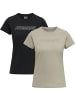 Hummel Sportshirt in Schwarz