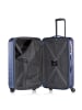 Pack Easy Flow 4 Rollen Trolley M 66 cm mit Dehnfalte in moroccan blau