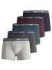 JACK & JONES Junior 5er Pack Boxershorts in dark green melange