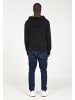 PLUS EIGHTEEN Herren Kapuzenpullover in Schwarz