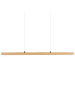 Beliani Pendelleuchten STEWARTS in Braun - (W) 115 x (H) 125 x (L) 6 cm