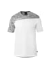 Kempa Trainings-T-Shirt Athletics 29 in weiß/steingrau