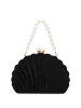 aleva Women Clutch in Black