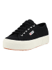 Superga Sneaker 2740 PLATFORM Schwarz