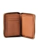 LIEBESKIND BERLIN Capri Geldbörse RFID Schutz Leder 12.5 cm in cognac