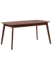 Beliani Esszimmertisch MADOX in Braun - (W) 75 x (H) 75 x (L) 120 cm