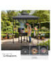 tectake Grillpavillon, inklusive 8 Heringen und 6 Haken, 240 x 150 x 250 cm