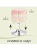 VASAGLE Barhocker Island in Rosa - (B)38.5 x (H)(44-56) x (T)38.5 cm