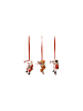 Villeroy & Boch 3-tlg. Ornamente Zuckerstange Nostalgic Ornaments in Bunt – in bunt