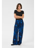 CULTURE Casual Hose CUashley Relaxed fit in Blue Graphic