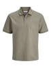 JACK & JONES PLUS Poloshirt in Vetiver