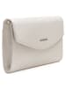 Lazarotti Bologna Leather Clutch Tasche Leder 23 cm in cream