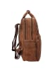 Greenburry Vintage Rucksack Leder 38 cm Laptopfach braun
