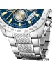 Festina Chronograph-Armbanduhr Festina Timeless Chronograph silber groß (ca. 45mm)