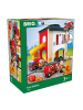 Brio Brio Aktionsspiel Große Feuerwehr-Station mit Einsatzfahrzeug in bunt