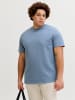 JACK & JONES PLUS T-shirt in Blue Mirage