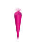 Bastel-Schultüte klein 35 cm in Pink