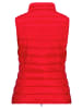 Betty Barclay Steppweste mit Reißverschluss in Poppy Red