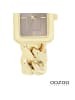 Oozoo Analog-Armbanduhr Oozoo Timepieces gold extra groß (ca. 24x32mm)