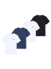 Levi´s T-Shirt 4er Pack in Schwarz/Weiß/Blau/Weiß