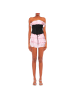 Philosophy Di Lorenzo Serafini Mehrfarbig Baumwolle Casual Kleid