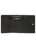 VLD VOi Leather Design Hirsch Carita Geldbörse Leder 11 cm schwarz