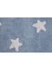 Lorena Canals Teppich   "Stars" in Blau/Weiß -120x160 cm