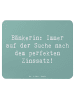 Mr. & Mrs. Panda Mauspad Spruch Bänkerin Zinssatz mit Spruch in Meeresbrise