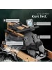 tectake Holzrudergerät Titan, klappbar, 150kg belastbar, Bluetooth