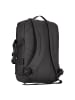 Dermata Rucksack 48 cm Laptopfach in schwarz