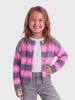 KIDS ONLY Strickjacke in Dark Grey Melange