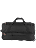 travelite Basics 51 - 2-Rollenreisetasche S 55 cm erw. in schwarz