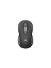 Logitech Rechtshändermaus Signature M650 Maus Funk - Bluetooth 5 Tasten 4000dpi in Grau