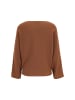 Zero  Strickpullover mit U-Bootausschnitt in Bright Tobacco