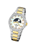 Candino Analog-Armbanduhr Candino Elegance silber, gold mittel (ca. 34mm)
