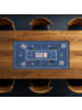 relaxdays Pokermatte in Blau - 120 x 60 cm